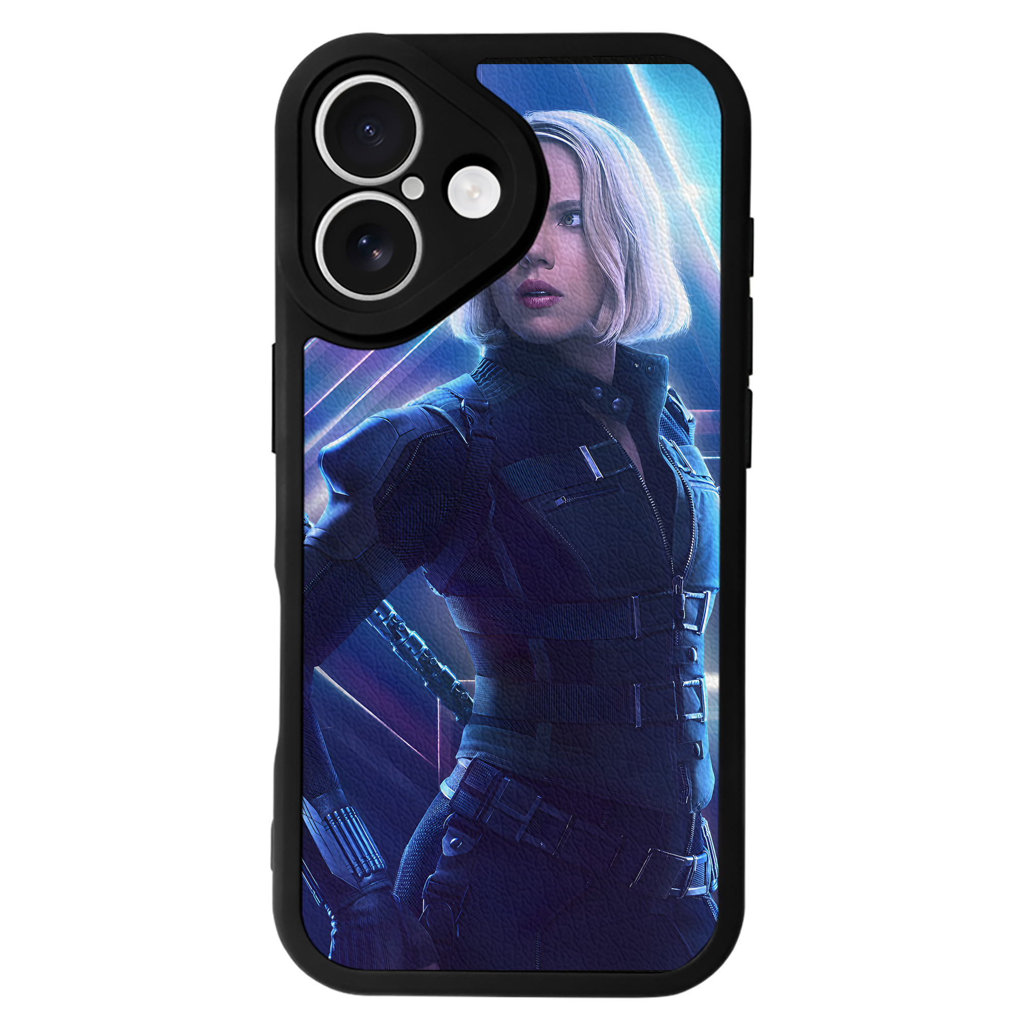 （画像用） アベンジャーズ The Avengers 【iPhone 16シリーズ対応】シリコンスマホケース（レザー調） 材質：シリコン